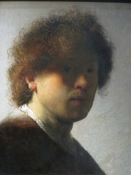 Autorretrato Rembrandt Harmensz van Rijn c. 1628